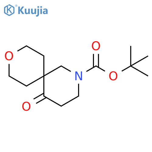 tert-butyl 5-oxo-9-oxa-2-azaspiro5.5undecane-2-carboxylate structure