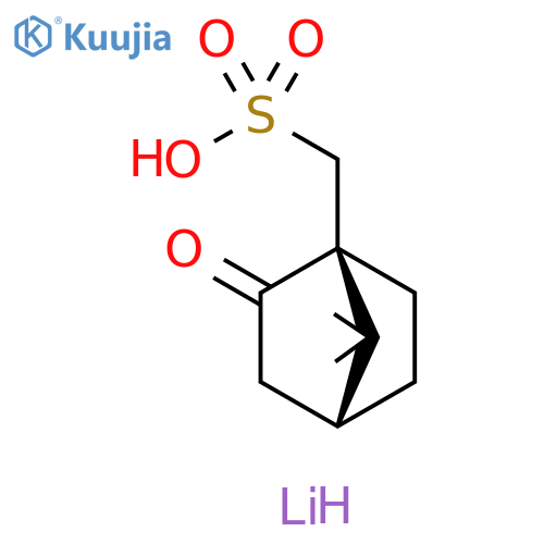 Bicyclo[2.2.1]heptane-1-methanesulfonic acid, 7,7-dimethyl-2-oxo-, lithium salt (1:1), (1S,4R)- structure
