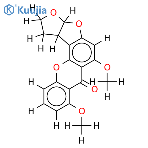 1,2-Dihydro,Me ether-Stigmatocystin structure