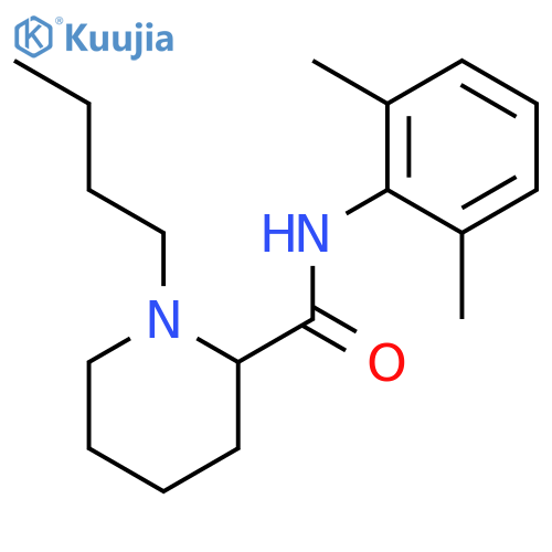 Bupivacaine structure