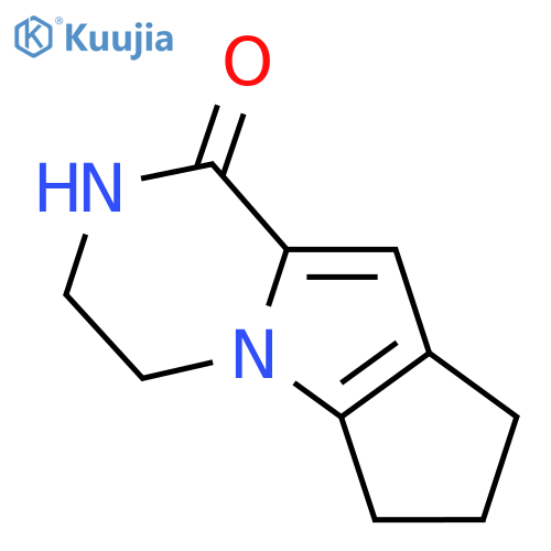 3,4,7,8-Tetrahydro-2H-cyclopenta[4,5]pyrrolo[1,2-a]pyrazin-1(6H)-one structure