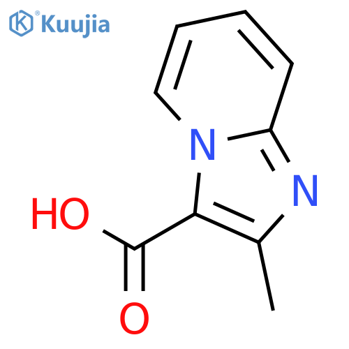 2-Methylimidazo[1,2-a]pyridine-3-carboxylic acid structure