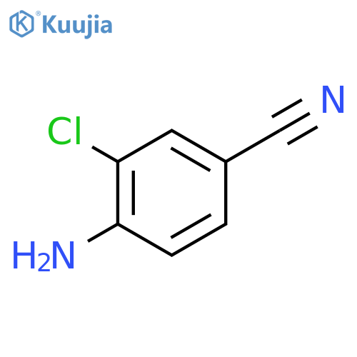 4-Amino-3-chlorobenzonitrile structure