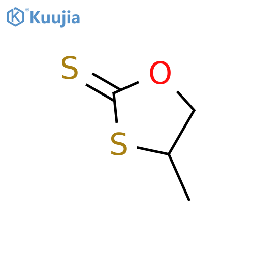 1,3-Oxathiolane-2-thione, 4-methyl- structure