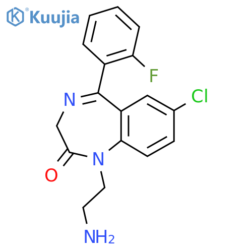 Didesethylflurazepam structure