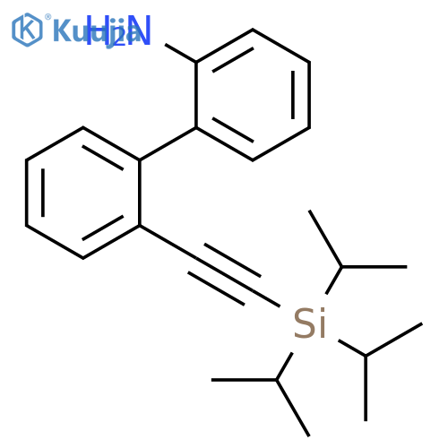 2′-[2-[Tris(1-methylethyl)silyl]ethynyl][1,1′-biphenyl]-2-amine structure