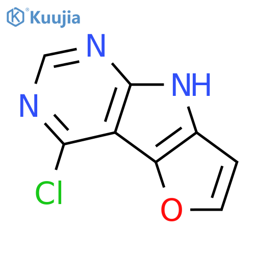 12-chloro-3-oxa-7,9,11-triazatricyclo[6.4.0.02,?]dodeca-1(12),2(6),4,8,10-pentaene structure