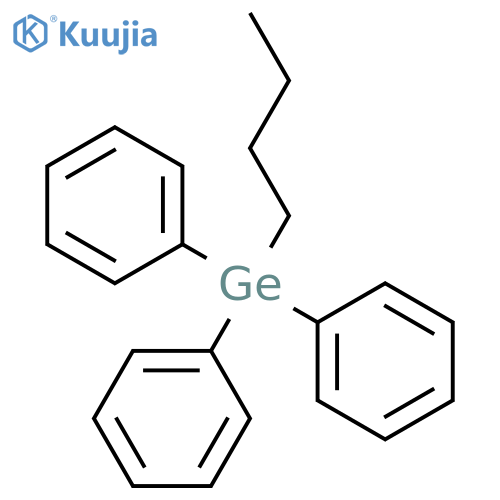 Germane, butyltriphenyl- structure