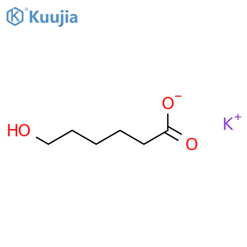 Potassium 6-hydroxyhexanoate structure