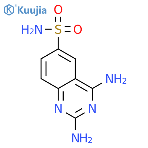 2,4-Diaminoquinazoline-6-sulfonamide structure
