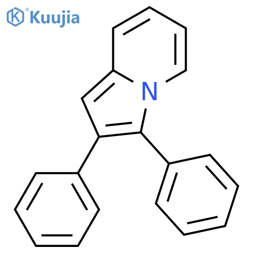 Indolizine,2,3-diphenyl- structure