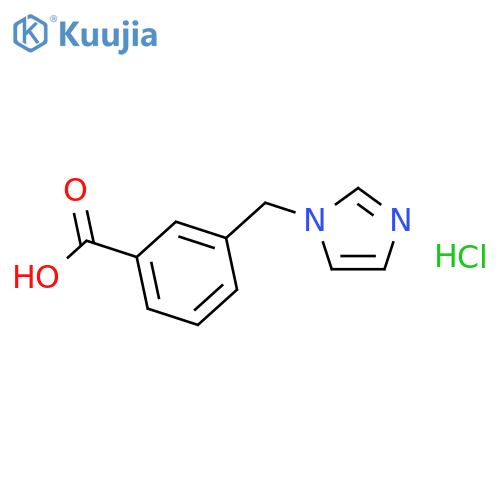 3-(1H-Imidazol-1-ylmethyl)benzoic Acid Hydrochloride structure