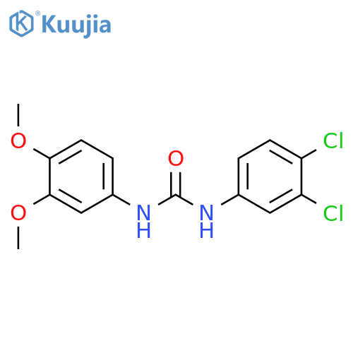1-(3,4-dichlorophenyl)-3-(3,4-dimethoxyphenyl)urea structure