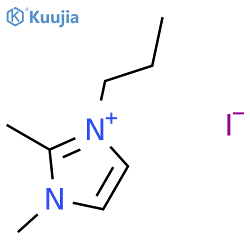 1,2-Dimethyl-3-propylimidazolium Iodide structure