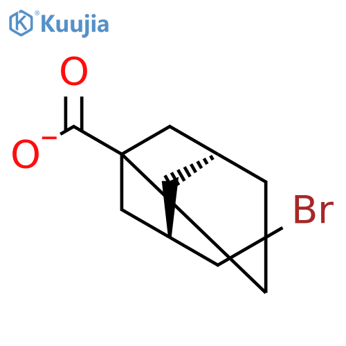 3-bromoadamantane-1-carboxylic acid structure