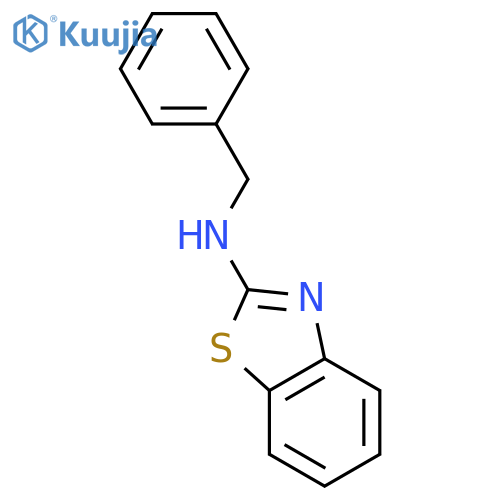 N-benzyl-1,3-benzothiazol-2-amine structure