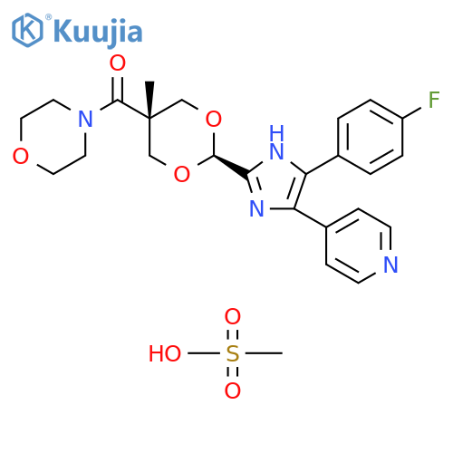 RPR-200765A Mesylayte structure