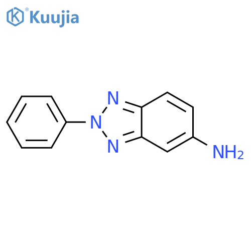 2-phenyl-2H-benzod1,2,3triazol-5-amine structure