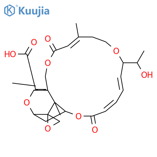 Roridin E; 13'-Epimer, 16-carboxylic acid structure
