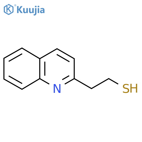 2-(Quinolin-2-yl)ethane-1-thiol structure