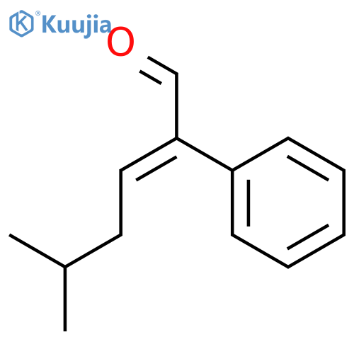 5-\u200bMethyl-\u200b2-\u200bphenyl-\u200b2-\u200bhexenal structure