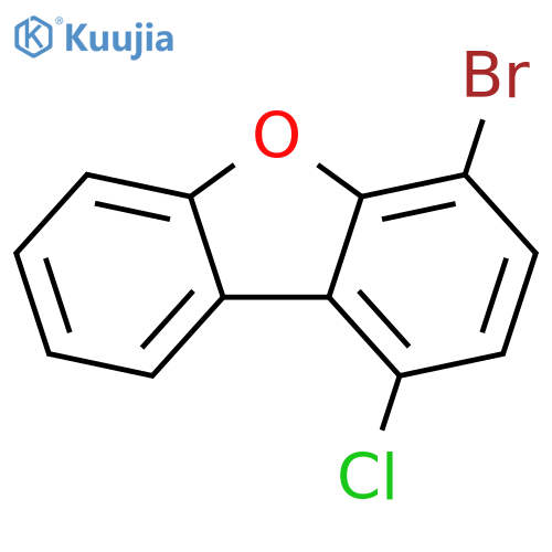 4-Bromo-1-chloro-Dibenzofuran  structure
