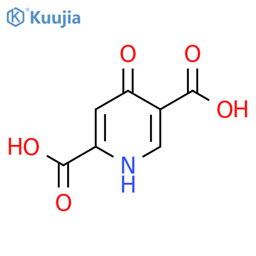 4-Hydroxypyridine-2,5-dicarboxylic acid structure