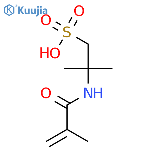 1-Propanesulfonic acid,2-methyl-2-[(2-methyl-1-oxo-2-propenyl)amino]- structure