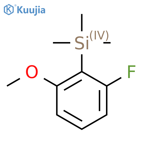 (2-Fluoro-6-methoxyphenyl)-trimethylsilane structure