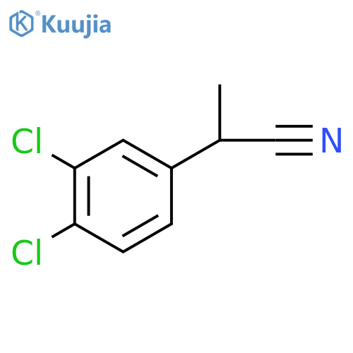 2-(3,4-dichlorophenyl)propanenitrile structure