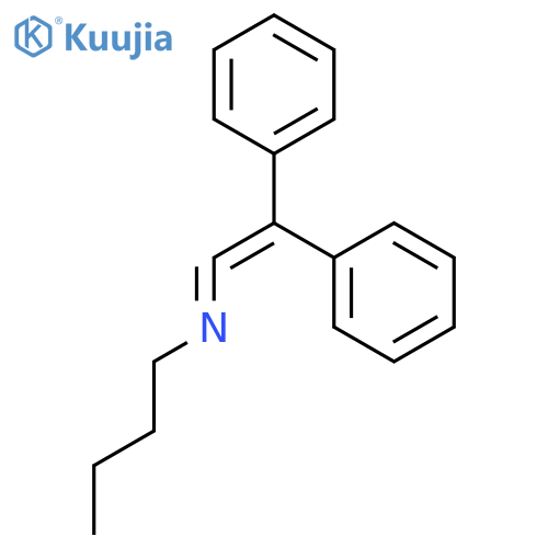 1-Butanamine,N-(2,2-diphenylethenylidene)- structure