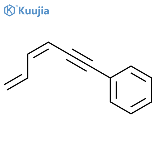 Benzene, (3Z)-3,5-hexadien-1-ynyl- structure