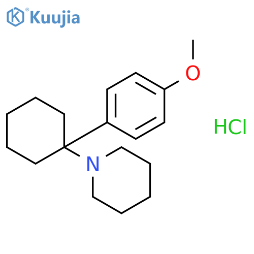 4-Methoxy Phencyclidine Hydrochloride structure