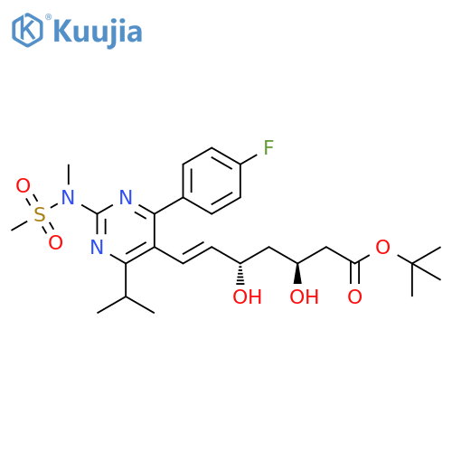 (3S,5S)-Rosuvastatin tert-Butyl Ester structure