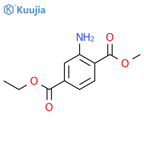 4-Ethyl 1-methyl 2-aminoterephthalate structure
