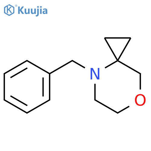 4-benzyl-7-oxa-4-azaspiro[2.5]octane structure