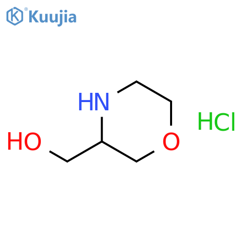 [(3S)-morpholin-3-yl]methanol hydrochloride structure