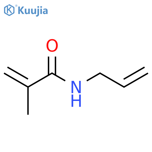 2-Propenamide,2-methyl-N-2-propen-1-yl- structure