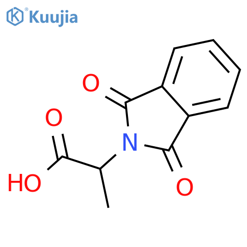 2-Phthalimidopropionic acid structure