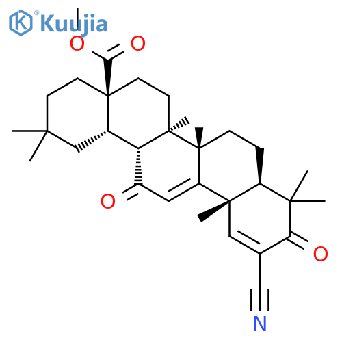 Bardoxolone methyl structure