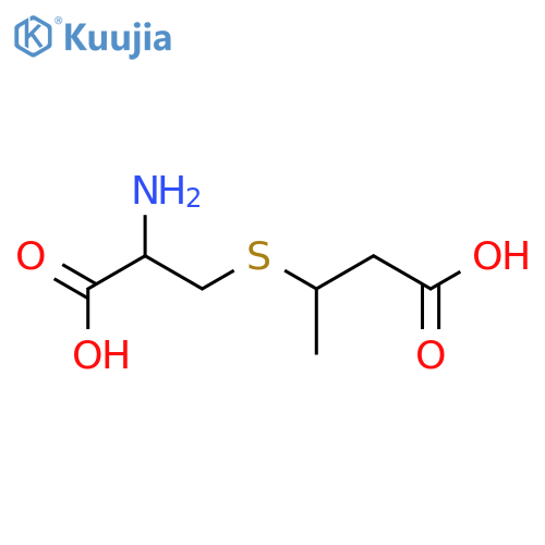L-Cysteine,S-(2-carboxy-1-methylethyl)- (9CI) structure