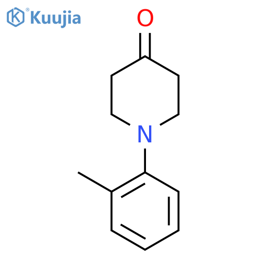 1-(2-methylphenyl)piperidin-4-one structure