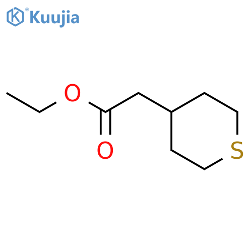 ethyl 2-(thian-4-yl)acetate structure