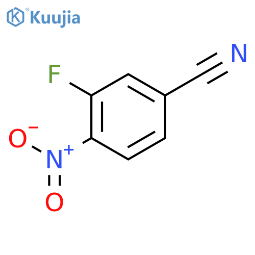 3-Fluoro-4-nitrobenzonitrile structure