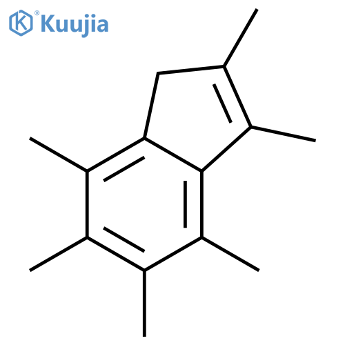 1H-Indene, 2,3,4,5,6,7-hexamethyl- structure