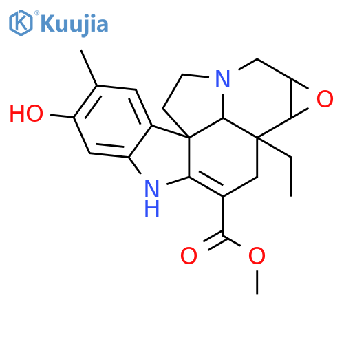 Melodinine N; 14α,15α-Epoxide structure