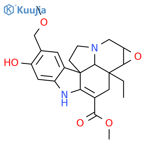Melodinine N; 22-Methoxy, 14α,15α-epoxide structure