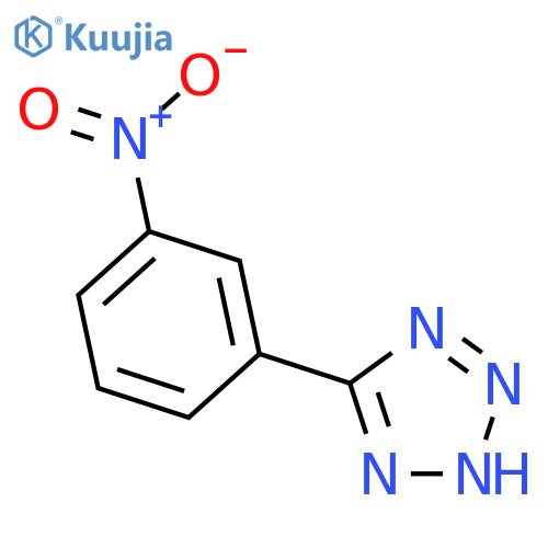 5-(3-Nitro-phenyl)-2H-tetrazole structure