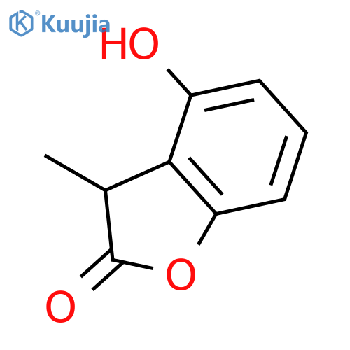 2(3H)-Benzofuranone,4-hydroxy-3-methyl- structure