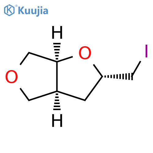 rac-(2r,3ar,6ar)-2-(iodomethyl)-hexahydrofuro[2,3-c]furan structure